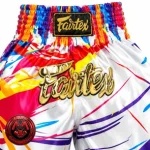 شلوارک موی‌تای Fairtex طرح هنری و رنگارنگ (Multi-Color) - تصویر 2