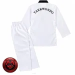 لباس تکواندو طرح World Taekwondo (یقه مشکی) - تصویر 3