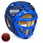 کلاه بوکس و مبارزه RDX چانه‌دار با نقاب